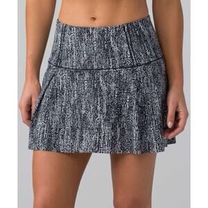 lululemon athletica Black and White Skort